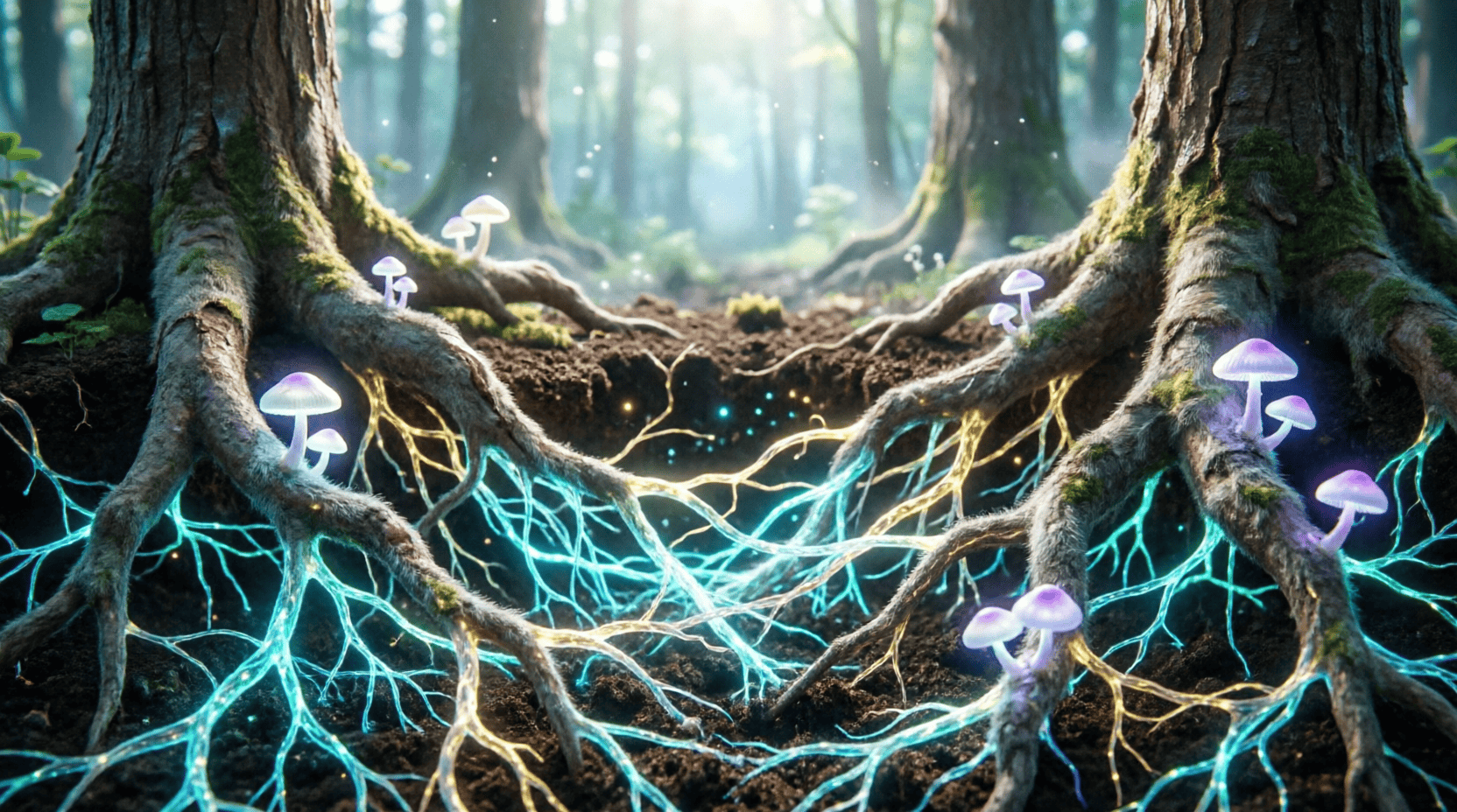 Entre raízes e fios: reflexões sobre a “wood wide web” à luz da agrofloresta regenerativa